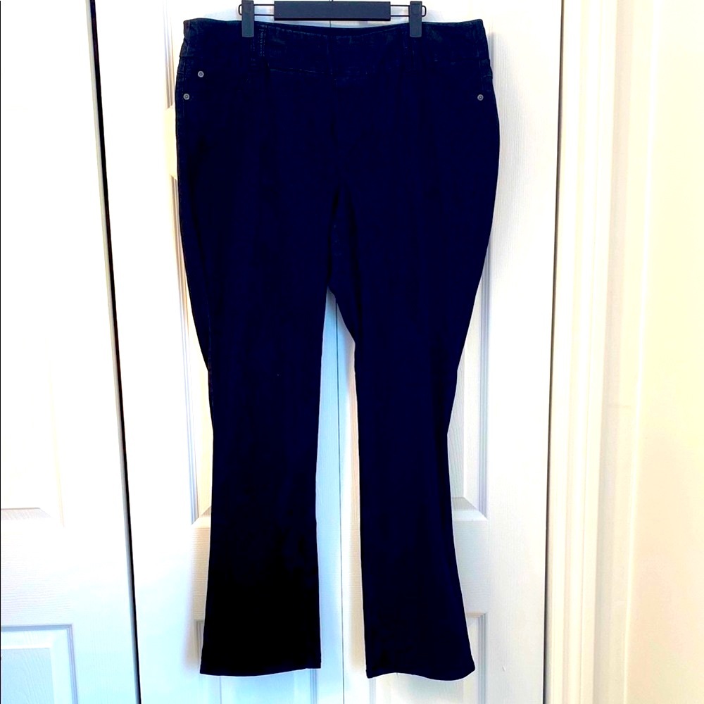 2 for $25 - Addition Elle Pull-on “Versatile” Black Jeans. Size 16 Plus